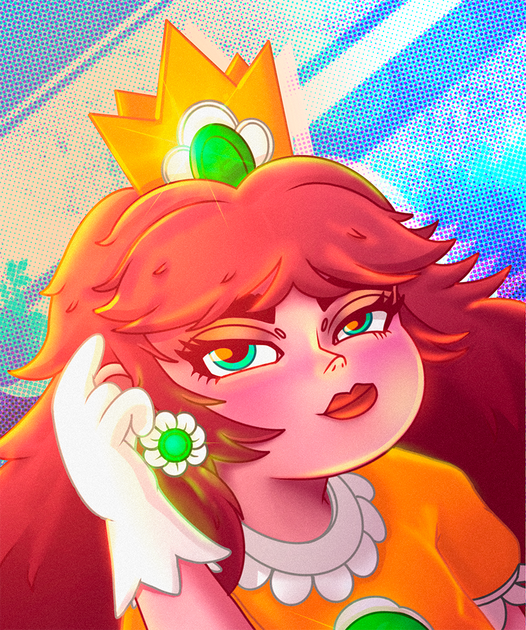 PRINCESS DAISY FANART